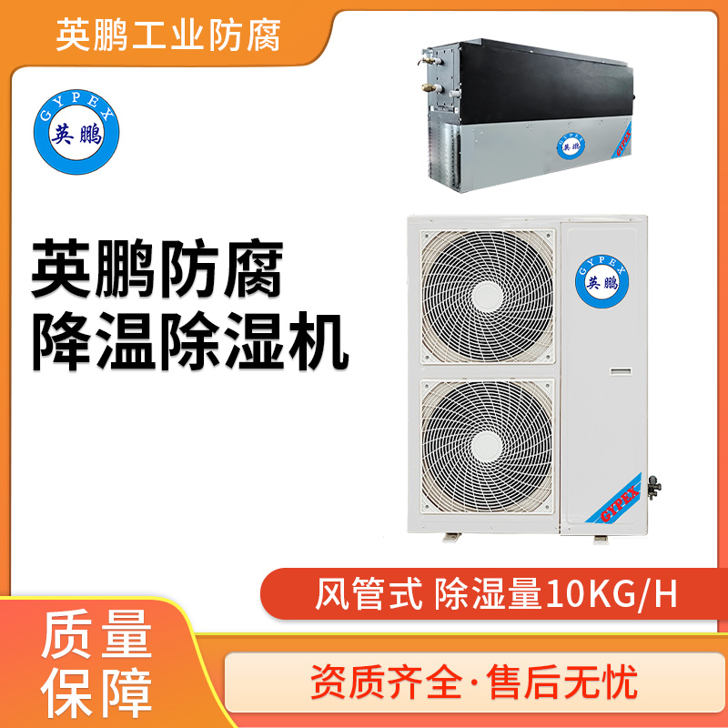 化工厂用防腐降温除湿机--风管式240升